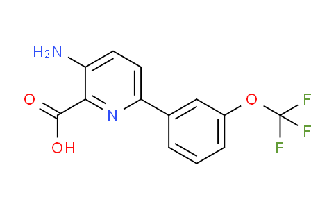 AM51601 | 1261555-09-2 | 3-Amino-6-(3-(trifluoromethoxy)phenyl)picolinic acid