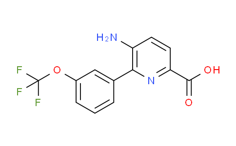 AM51604 | 1261568-83-5 | 5-Amino-6-(3-(trifluoromethoxy)phenyl)picolinic acid