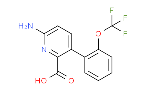 AM51606 | 1258632-93-7 | 6-Amino-3-(2-(trifluoromethoxy)phenyl)picolinic acid