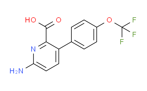 AM51608 | 1261444-42-1 | 6-Amino-3-(4-(trifluoromethoxy)phenyl)picolinic acid