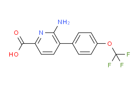 AM51611 | 1261750-76-8 | 6-Amino-5-(4-(trifluoromethoxy)phenyl)picolinic acid