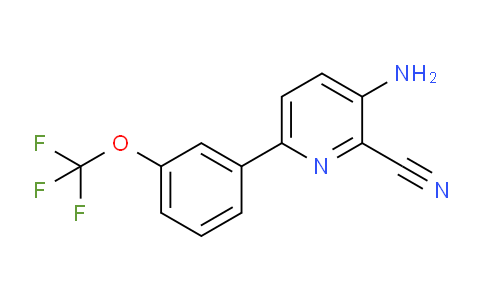 AM51613 | 1261863-05-1 | 3-Amino-6-(3-(trifluoromethoxy)phenyl)picolinonitrile