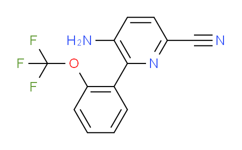 AM51615 | 1261568-87-9 | 5-Amino-6-(2-(trifluoromethoxy)phenyl)picolinonitrile