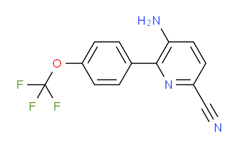 AM51617 | 1261762-15-5 | 5-Amino-6-(4-(trifluoromethoxy)phenyl)picolinonitrile