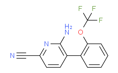 AM51618 | 1261555-18-3 | 6-Amino-5-(2-(trifluoromethoxy)phenyl)picolinonitrile