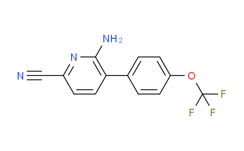 AM51620 | 1261444-46-5 | 6-Amino-5-(4-(trifluoromethoxy)phenyl)picolinonitrile