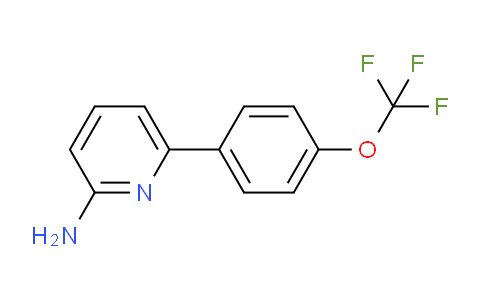 2-Amino-6-(4-(trifluoromethoxy)phenyl)pyridine