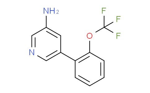 AM51636 | 1258620-51-7 | 3-Amino-5-(2-(trifluoromethoxy)phenyl)pyridine