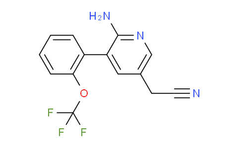 AM51649 | 1261503-79-0 | 2-Amino-3-(2-(trifluoromethoxy)phenyl)pyridine-5-acetonitrile