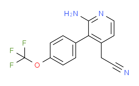 AM51654 | 1261454-63-0 | 2-Amino-3-(4-(trifluoromethoxy)phenyl)pyridine-4-acetonitrile