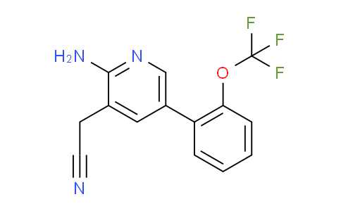 AM51657 | 1261610-73-4 | 2-Amino-5-(2-(trifluoromethoxy)phenyl)pyridine-3-acetonitrile