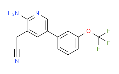 AM51659 | 1261482-24-9 | 2-Amino-5-(3-(trifluoromethoxy)phenyl)pyridine-3-acetonitrile