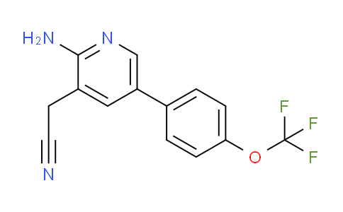 AM51661 | 1261717-46-7 | 2-Amino-5-(4-(trifluoromethoxy)phenyl)pyridine-3-acetonitrile