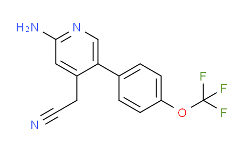 AM51662 | 1261762-43-9 | 2-Amino-5-(4-(trifluoromethoxy)phenyl)pyridine-4-acetonitrile