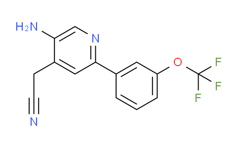 AM51678 | 1261454-77-6 | 5-Amino-2-(3-(trifluoromethoxy)phenyl)pyridine-4-acetonitrile
