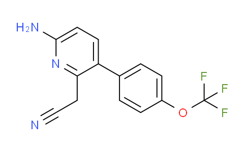 AM51683 | 1261651-43-7 | 6-Amino-3-(4-(trifluoromethoxy)phenyl)pyridine-2-acetonitrile