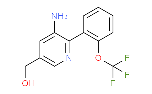 AM51700 | 1261863-17-5 | 3-Amino-2-(2-(trifluoromethoxy)phenyl)pyridine-5-methanol