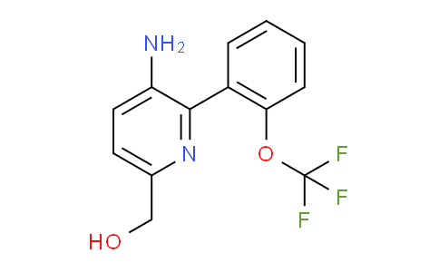 AM51701 | 1261556-25-5 | 3-Amino-2-(2-(trifluoromethoxy)phenyl)pyridine-6-methanol