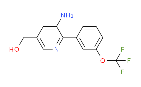 AM51703 | 1261751-11-4 | 3-Amino-2-(3-(trifluoromethoxy)phenyl)pyridine-5-methanol