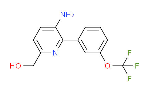 AM51704 | 1261762-55-3 | 3-Amino-2-(3-(trifluoromethoxy)phenyl)pyridine-6-methanol