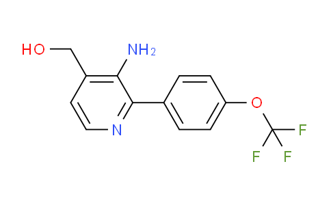 AM51705 | 1261877-64-8 | 3-Amino-2-(4-(trifluoromethoxy)phenyl)pyridine-4-methanol