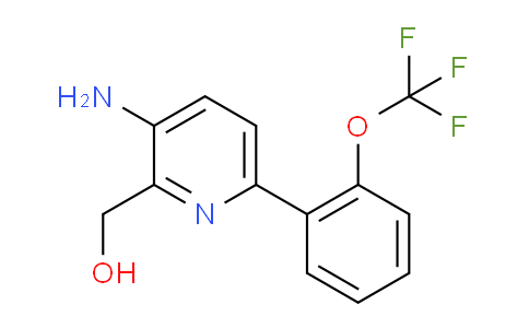 AM51708 | 1261652-26-9 | 3-Amino-6-(2-(trifluoromethoxy)phenyl)pyridine-2-methanol