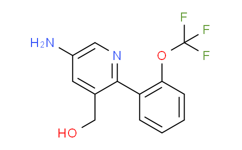 AM51711 | 1261840-53-2 | 5-Amino-2-(2-(trifluoromethoxy)phenyl)pyridine-3-methanol