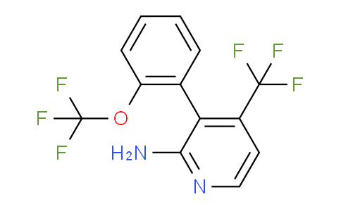 AM51720 | 1261455-24-6 | 2-Amino-3-(2-(trifluoromethoxy)phenyl)-4-(trifluoromethyl)pyridine