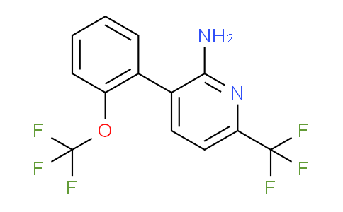 AM51722 | 1261651-49-3 | 2-Amino-3-(2-(trifluoromethoxy)phenyl)-6-(trifluoromethyl)pyridine
