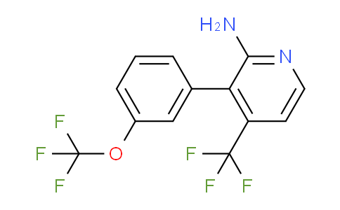 AM51723 | 1261762-63-3 | 2-Amino-3-(3-(trifluoromethoxy)phenyl)-4-(trifluoromethyl)pyridine