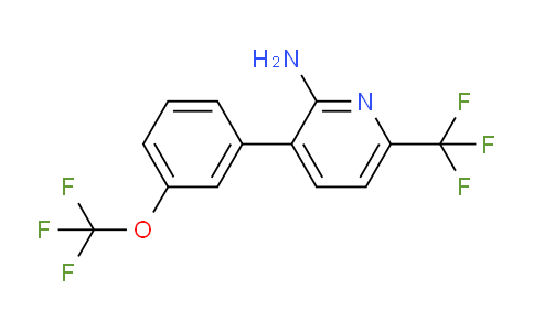 AM51725 | 1261830-19-6 | 2-Amino-3-(3-(trifluoromethoxy)phenyl)-6-(trifluoromethyl)pyridine