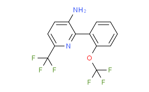 AM51742 | 1261455-44-0 | 3-Amino-2-(2-(trifluoromethoxy)phenyl)-6-(trifluoromethyl)pyridine