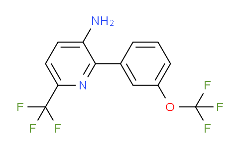 AM51744 | 1261762-75-7 | 3-Amino-2-(3-(trifluoromethoxy)phenyl)-6-(trifluoromethyl)pyridine