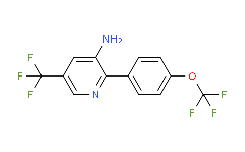 AM51745 | 1261482-49-8 | 3-Amino-2-(4-(trifluoromethoxy)phenyl)-5-(trifluoromethyl)pyridine