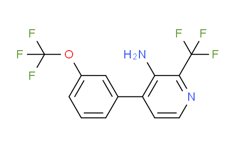 AM51748 | 1261863-22-2 | 3-Amino-4-(3-(trifluoromethoxy)phenyl)-2-(trifluoromethyl)pyridine
