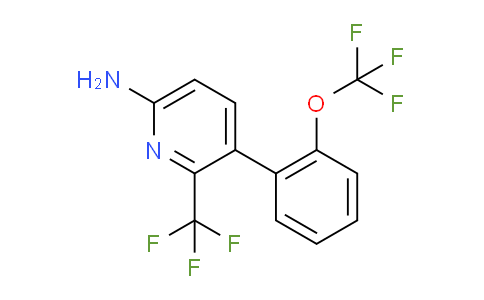 AM51750 | 1261610-91-6 | 6-Amino-3-(2-(trifluoromethoxy)phenyl)-2-(trifluoromethyl)pyridine