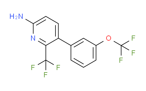 AM51751 | 1261877-91-1 | 6-Amino-3-(3-(trifluoromethoxy)phenyl)-2-(trifluoromethyl)pyridine