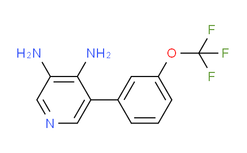 AM51755 | 1261649-46-0 | 3,4-Diamino-5-(3-(trifluoromethoxy)phenyl)pyridine