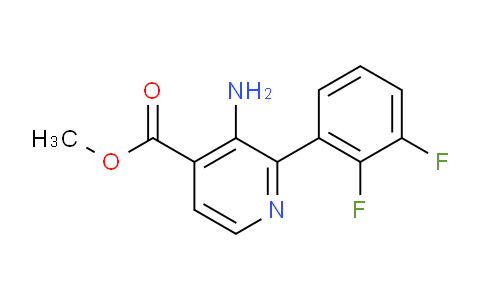 Methyl 3-amino-2-(2,3-difluorophenyl)isonicotinate