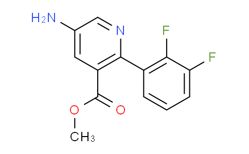 Methyl 5-amino-2-(2,3-difluorophenyl)nicotinate