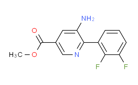 AM51763 | 1261865-30-8 | Methyl 5-amino-6-(2,3-difluorophenyl)nicotinate