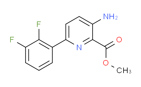 Methyl 3-amino-6-(2,3-difluorophenyl)picolinate