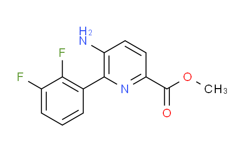 AM51766 | 1261557-96-3 | Methyl 5-amino-6-(2,3-difluorophenyl)picolinate