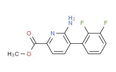 AM51768 | 1261797-81-2 | Methyl 6-amino-5-(2,3-difluorophenyl)picolinate