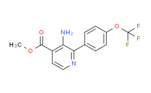 AM51777 | 1261615-26-2 | Methyl 3-amino-2-(4-(trifluoromethoxy)phenyl)isonicotinate