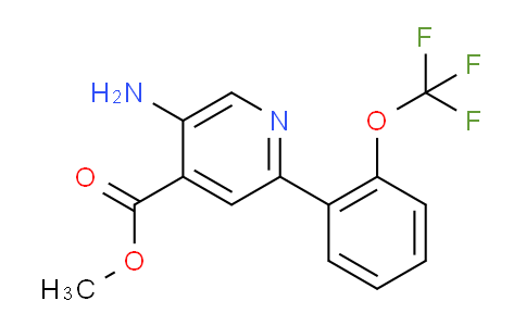 AM51778 | 1261658-32-5 | Methyl 5-amino-2-(2-(trifluoromethoxy)phenyl)isonicotinate
