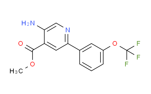 AM51779 | 1261742-17-9 | Methyl 5-amino-2-(3-(trifluoromethoxy)phenyl)isonicotinate
