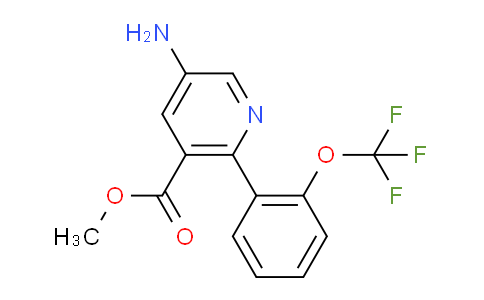 AM51784 | 1261503-62-1 | Methyl 5-amino-2-(2-(trifluoromethoxy)phenyl)nicotinate