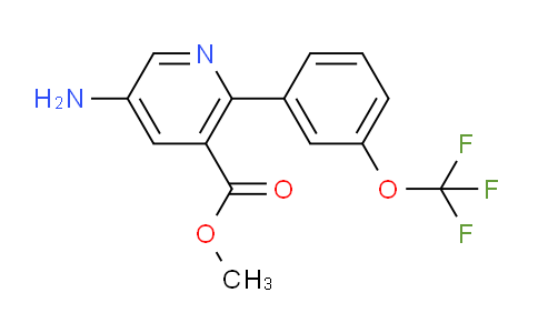 AM51785 | 1261663-02-8 | Methyl 5-amino-2-(3-(trifluoromethoxy)phenyl)nicotinate