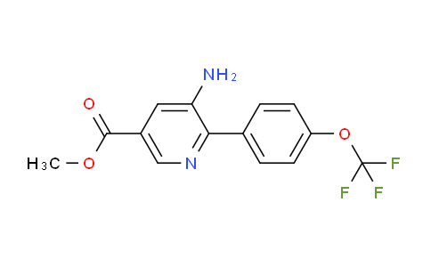 AM51789 | 1261615-31-9 | Methyl 5-amino-6-(4-(trifluoromethoxy)phenyl)nicotinate